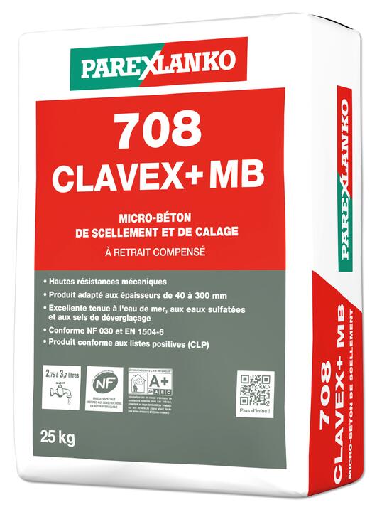 708 CLAVEX+ MB 25KG